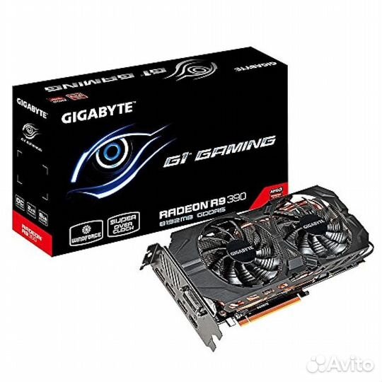 Видеокарта gigabyte Radeon R9 390 8gb