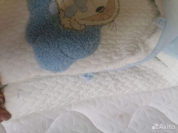 Конверт на выписку зимний/осень для мальчика