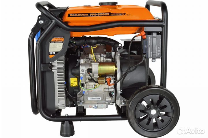 Инверторный генератор carver ppg-10000iе