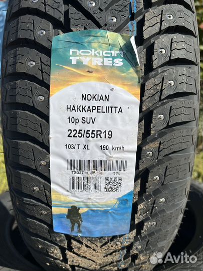 Nokian Tyres Hakkapeliitta 10p SUV 225/55 R19