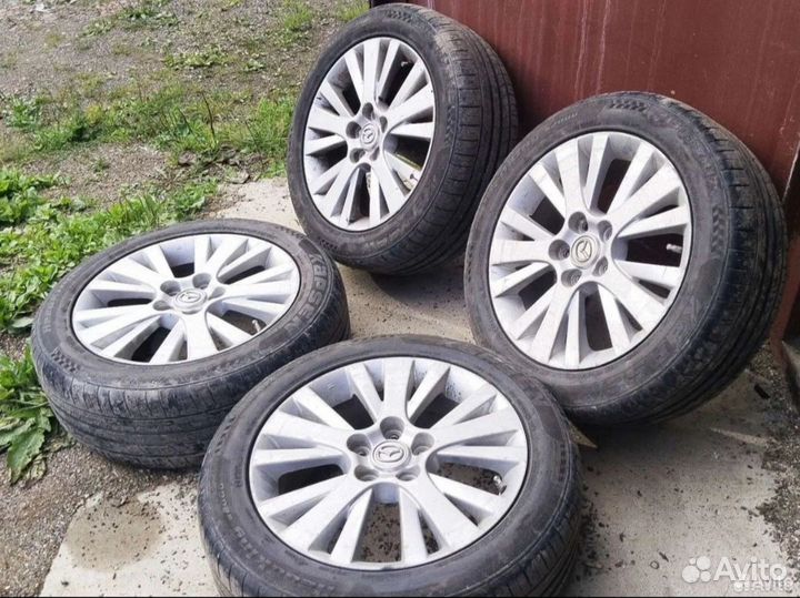 Колеса Литые диски r17 5x114.3 шины 215/55