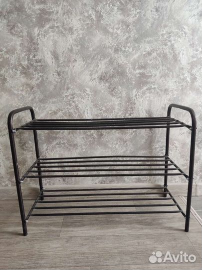 Полка для обуви и подвесная вешалка