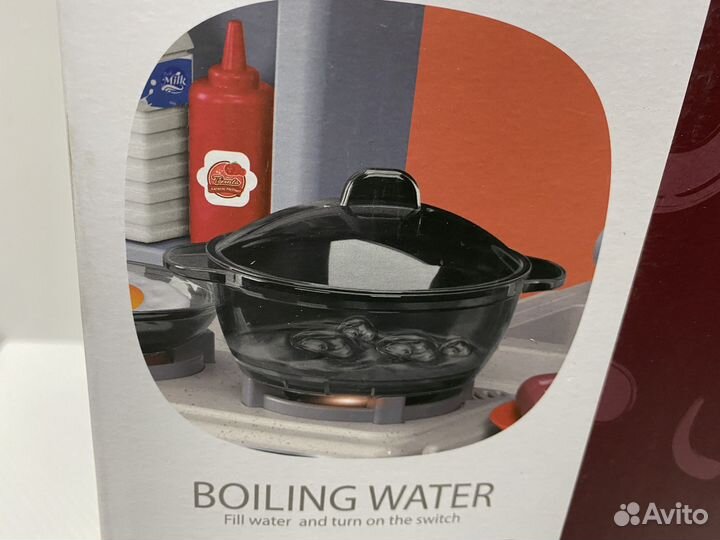 Детская кухня вода,пар,свет,звук 72,5х34,5х33 см