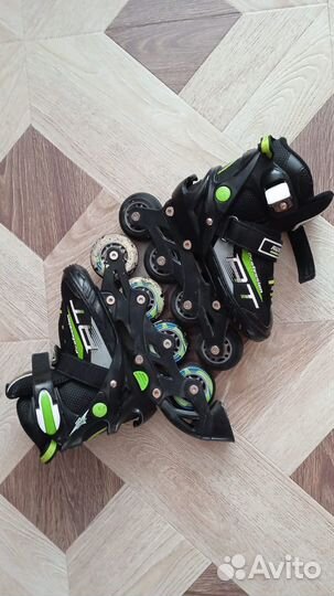 Коньки ролики 2 в 1 раздвижные