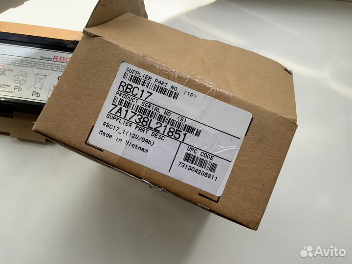 Батарея для ибп RBC17 1