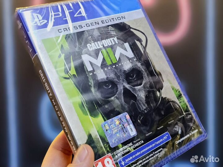 Диск PS4 PS5 COD: Modern Warfare II, русский язык