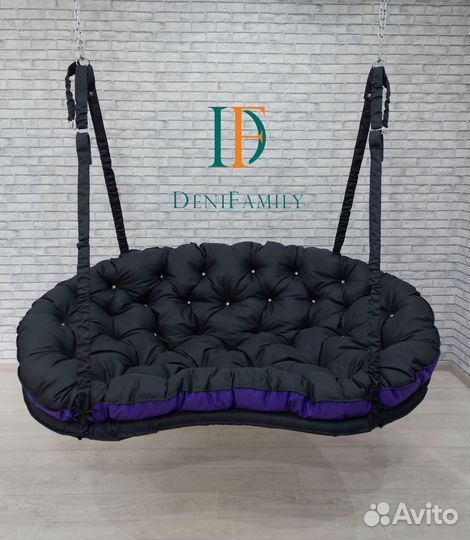 Садовый диван качели