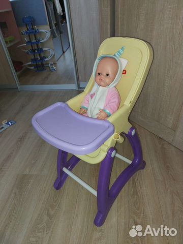 Стул для кормления куклы