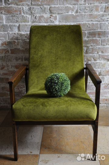 Кресло винтажное, советское, после реставрации