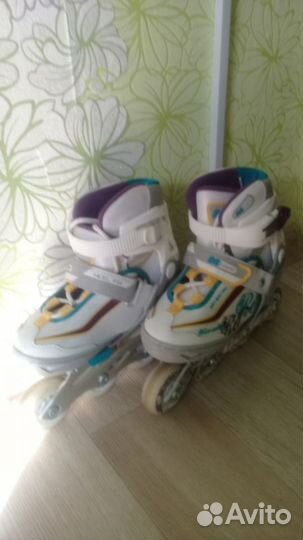 Роликовые коньки детские раздвижные