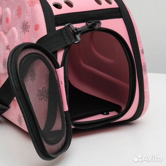 Складная сумка-переноска с отдельным входом, матер