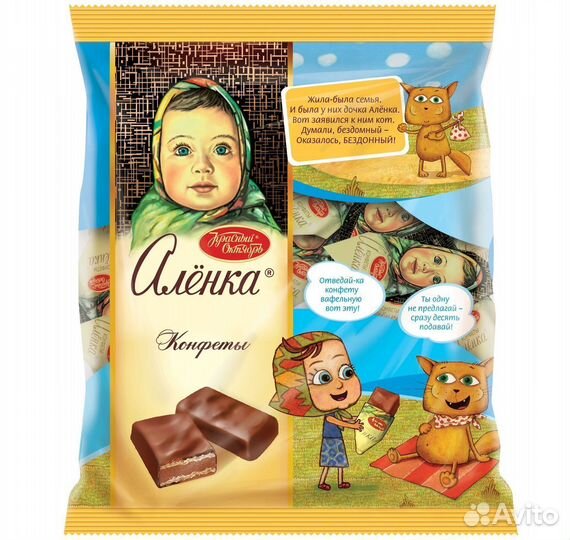 Конфеты Алёнка 250 г