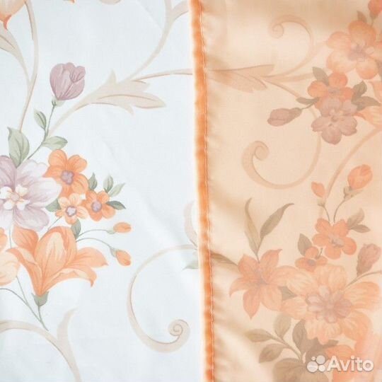 Комплект штор для кухни Иллюзия 300х150 см, персик