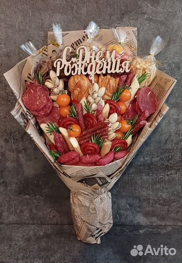 Мясной букет на 23 февраля