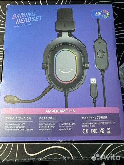 Компьютерная гарнитура Fifine h6