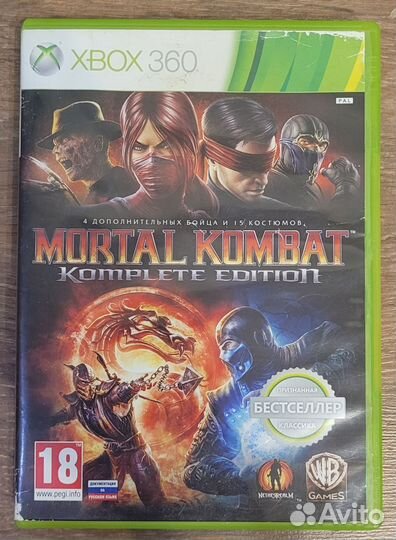 Mortal Kombat 9 komplete edition Xbox 360