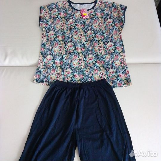 Домашние костюмы,пижамы р.48,50,52 новые