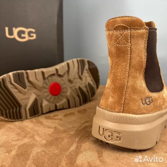 Ugg Mens Burleigh Chelsea Chestnut