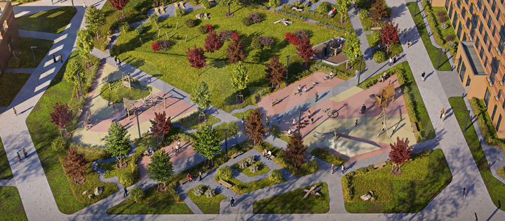 Квартира-студия, 27,6 м², 32/33 эт.