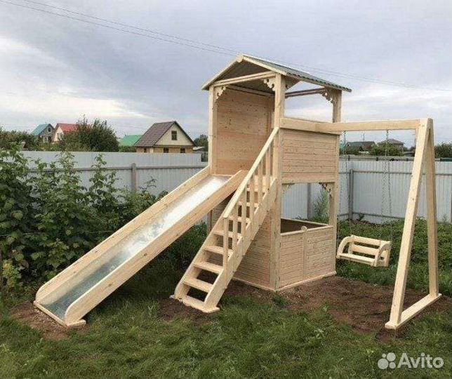 Горки деревянные под заказ