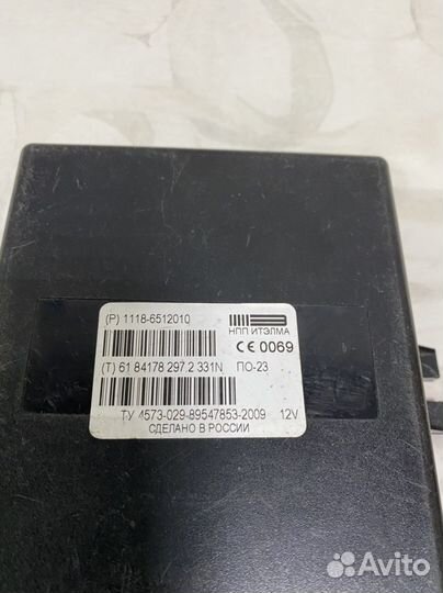 Блок управления стеклопакетом лада калина