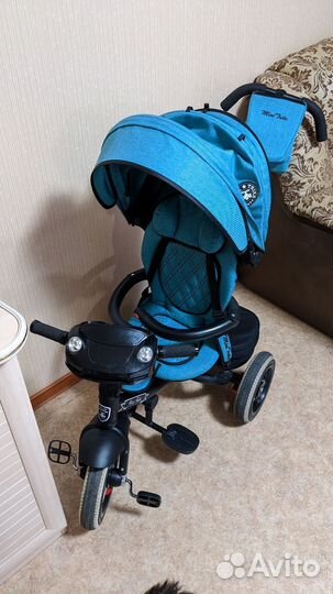 Велосипед с родительской ручкой Mars Mini Trike