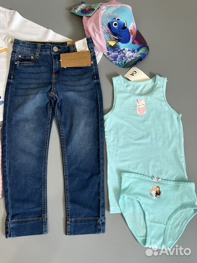 Вещи пакетом новые 98 104