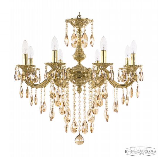 Люстра бронзовая 72101/8/210 B G R721 Bohemia Ivel