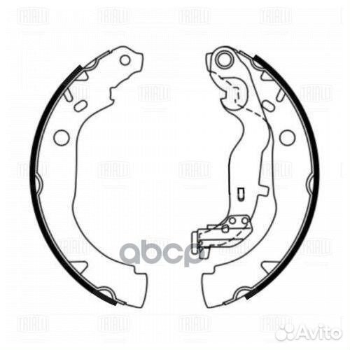 GF 4412 колодки задние барабан. 228x42 Renault