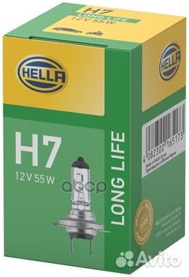 Лампа накаливания H7 12V 55W BL (блистер 2шт)