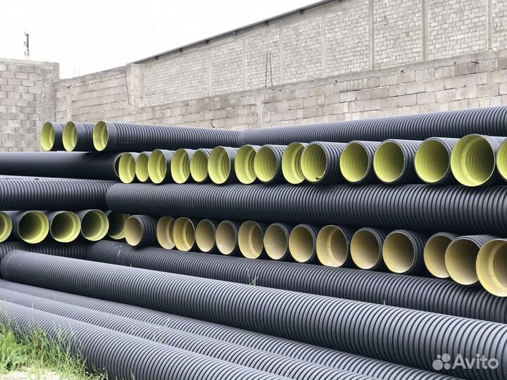 Трубы для канализации/гофрированные