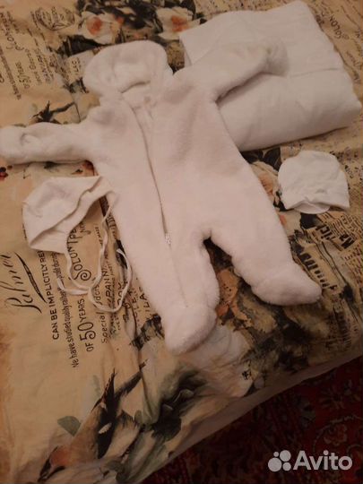 Конверт на выписку для мальчика зимний