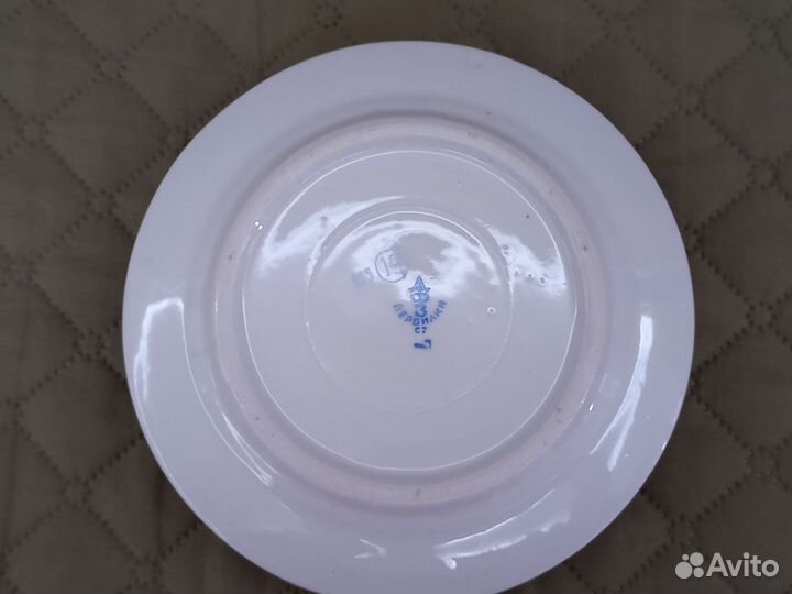 Масленка Хлопок и тарелки, Вербилки 60е годы