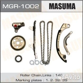 13506-23010 Компл.цепи грм toyota yaris 1.0i 16