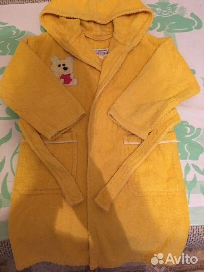 Детский махровый халат