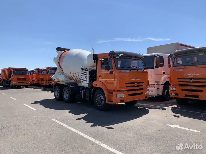 Автобетоносмеситель КАМАЗ 65115, 2024