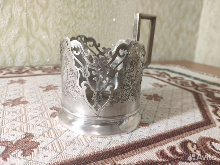 Новые серебряные подстаканники СССР