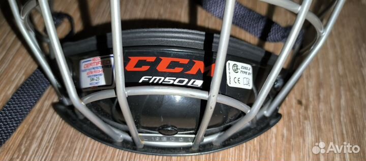 Маска для хоккейного шлема