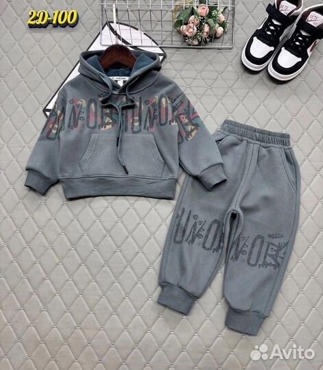 Костюм тёплый с начёсом 92-116 рост