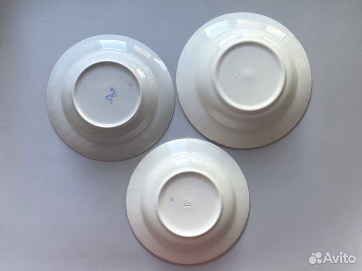 Тарелки СССР винтаж