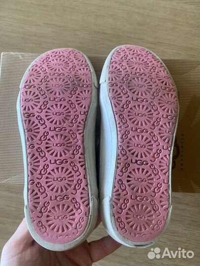 Кеды UGG белые для девочки 32 размер