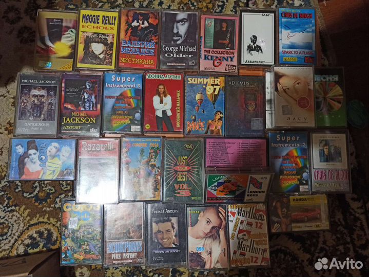 Аудиокассеты с записью