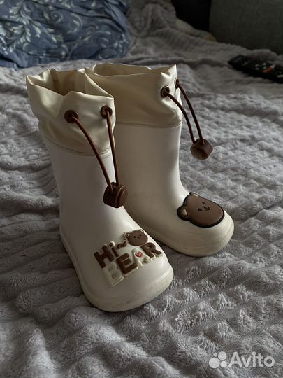 Детские резиновые сапоги