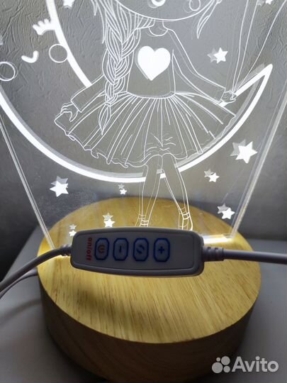 Светильник настольный ночник