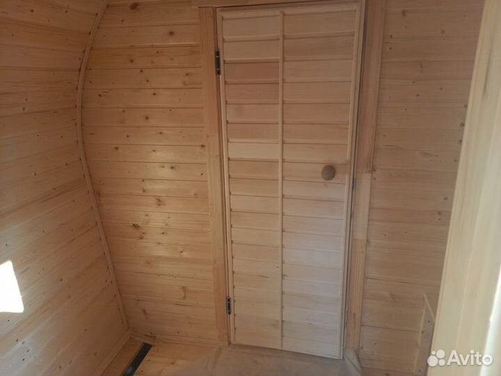 Баня бочка под ключ в рассрочку