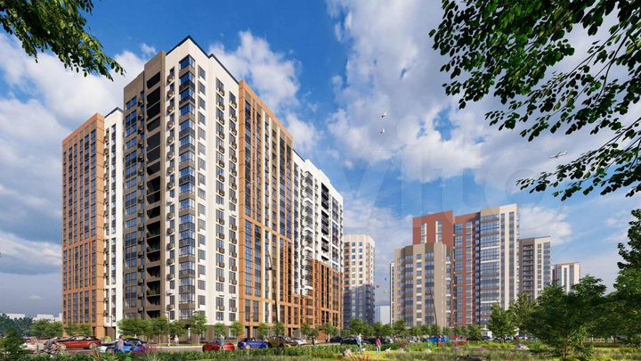 Квартира-студия, 24,7 м², 3/17 эт.