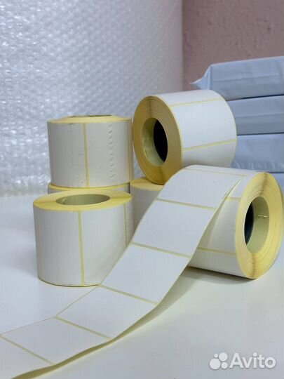 Термоэтикетки (этикетки) для термопринтера эко