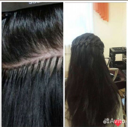 Микронаращивание, наращивание волос