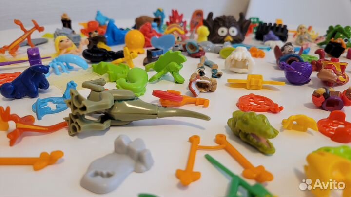 Запчасти для киндер игрушек.Цена за все