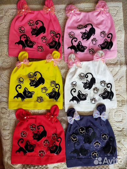 Шапочки 1-3 года